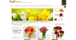 Desktop Screenshot of czechflowers.com